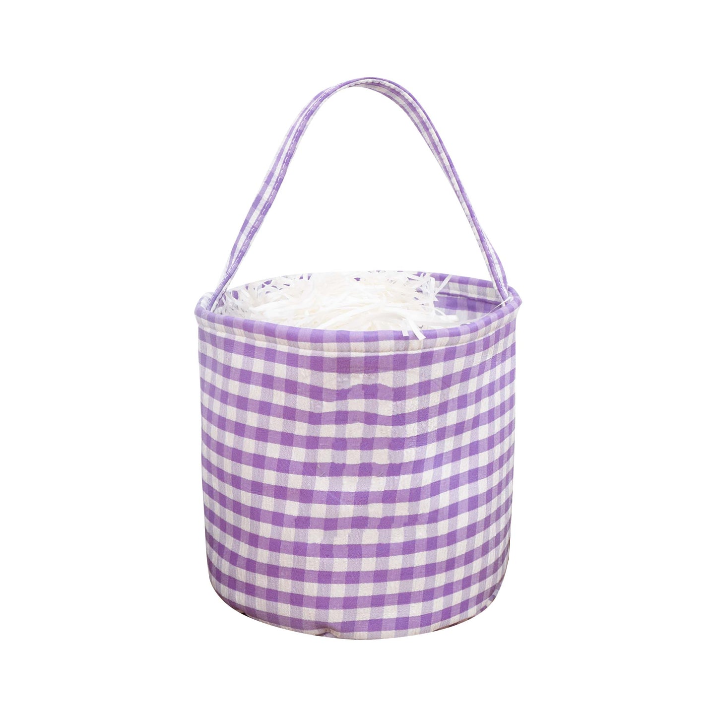 Monogrammed Halloween Gingham Trick-or-Treat Bag for Kids Candy Buckets Fabric Tote Gift Bags - MTWORLDKIDS.COM