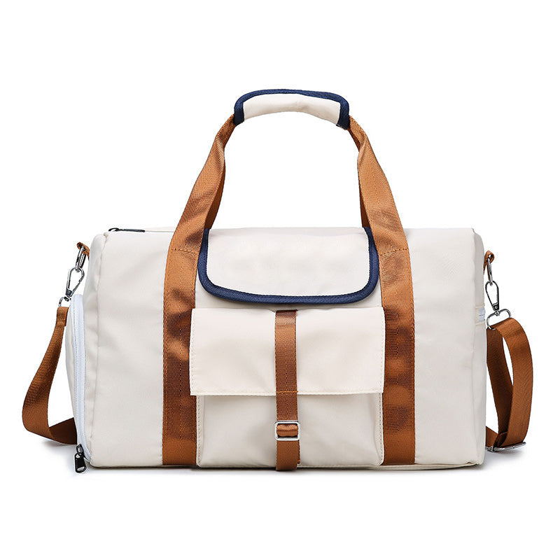 Oxford Multi-functional Duffel Bag Monogram Weekender Bag Support Custom - MTWORLDKIDS.COM