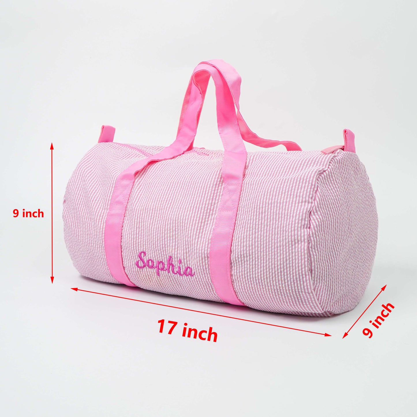 Seersucker Kids Duffel Bag - MTWORLDKIDS.COM