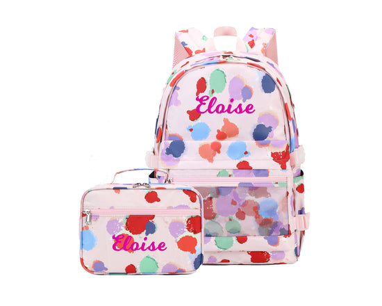 Kids School Backpack with Lunch Box for Boys Girls Kindergarten Preschool BookBag School Bag - MTWORLDKIDS.COM