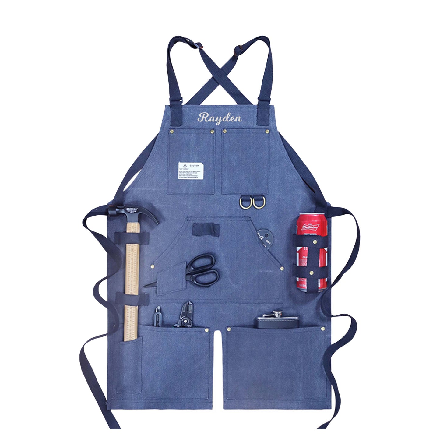 Waxed Canvas Carpenter Apron - MTWORLDKIDS.COM