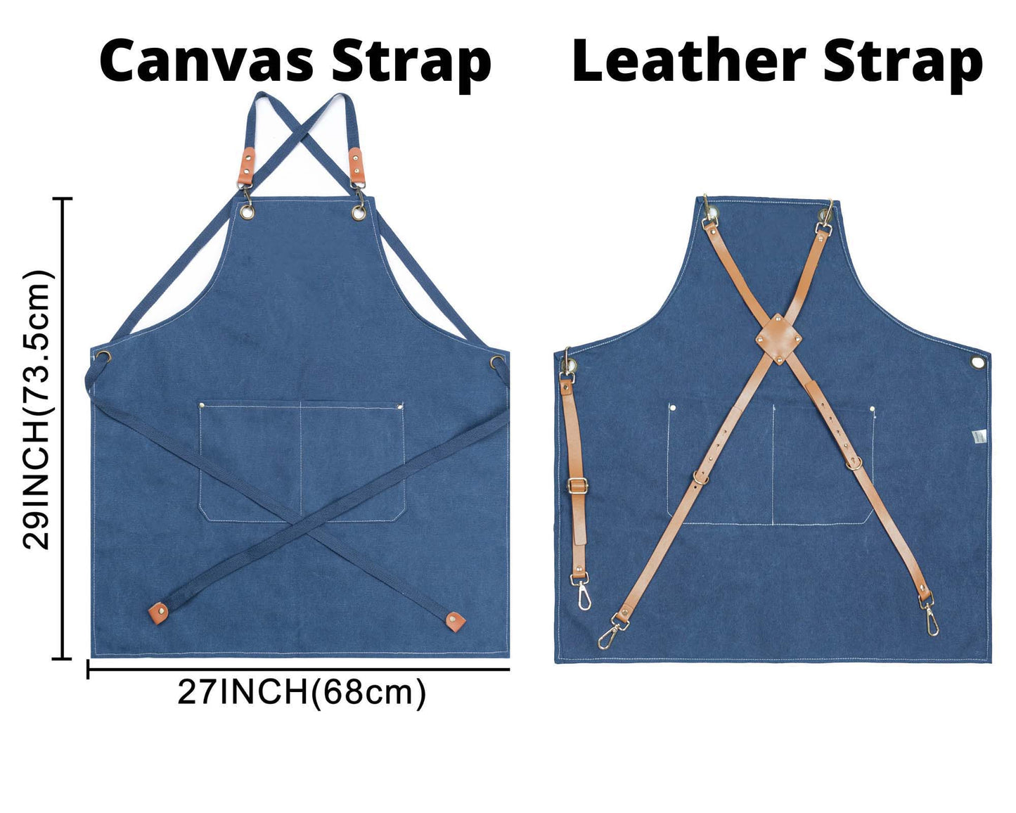 Canvas Apron Thickened Work Covers Comfortable Working Accessory Housework Apron - MTWORLDKIDS.COM