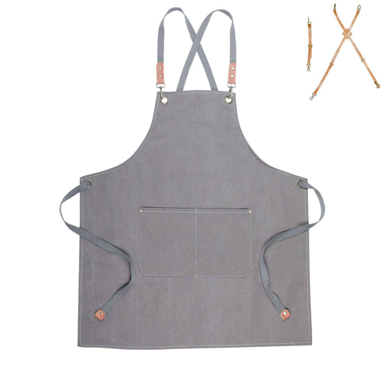 Canvas Apron Thickened Work Covers Comfortable Working Accessory Housework Apron - MTWORLDKIDS.COM