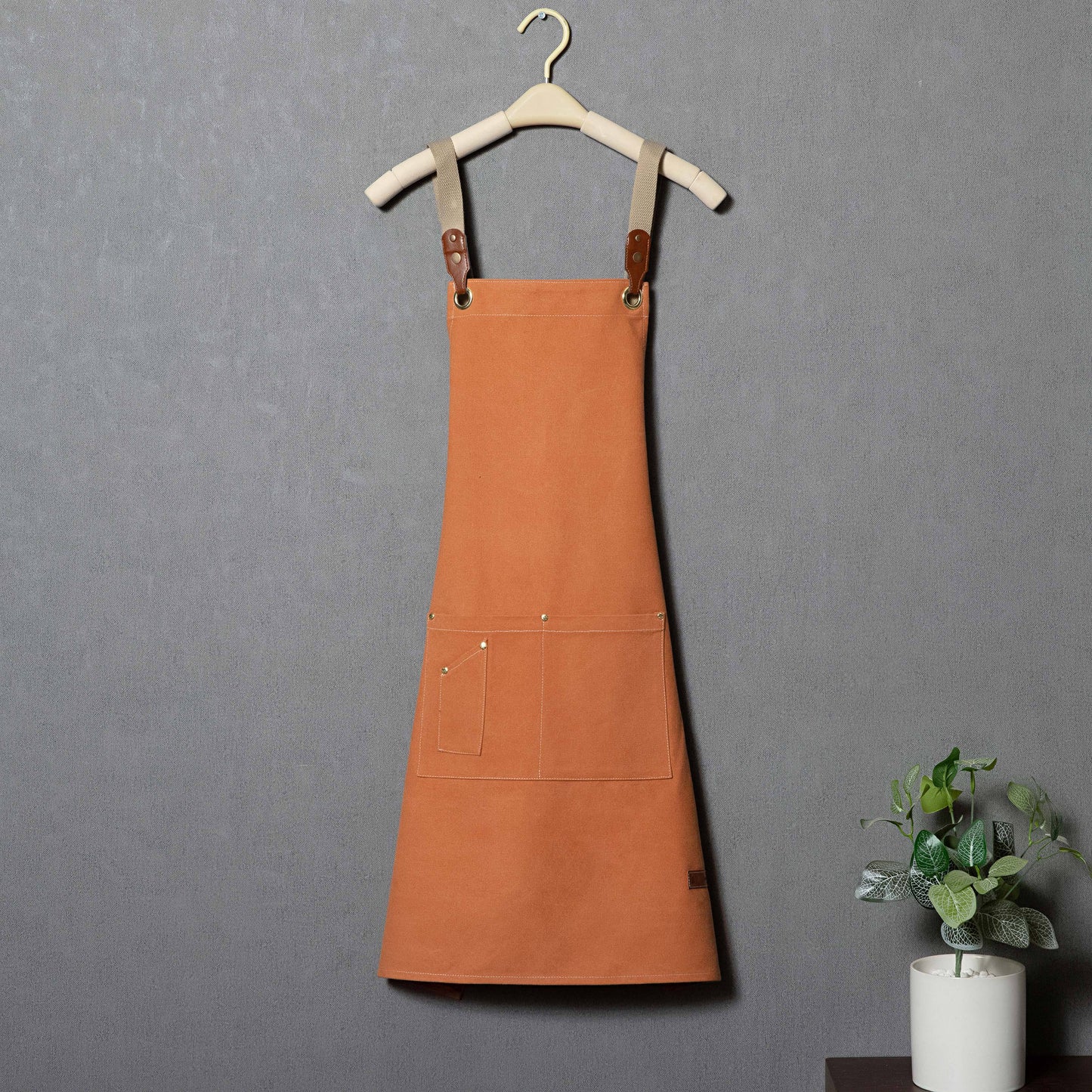 Personalized Canvas Apron for Culinary Experts - MTWORLDKIDS.COM