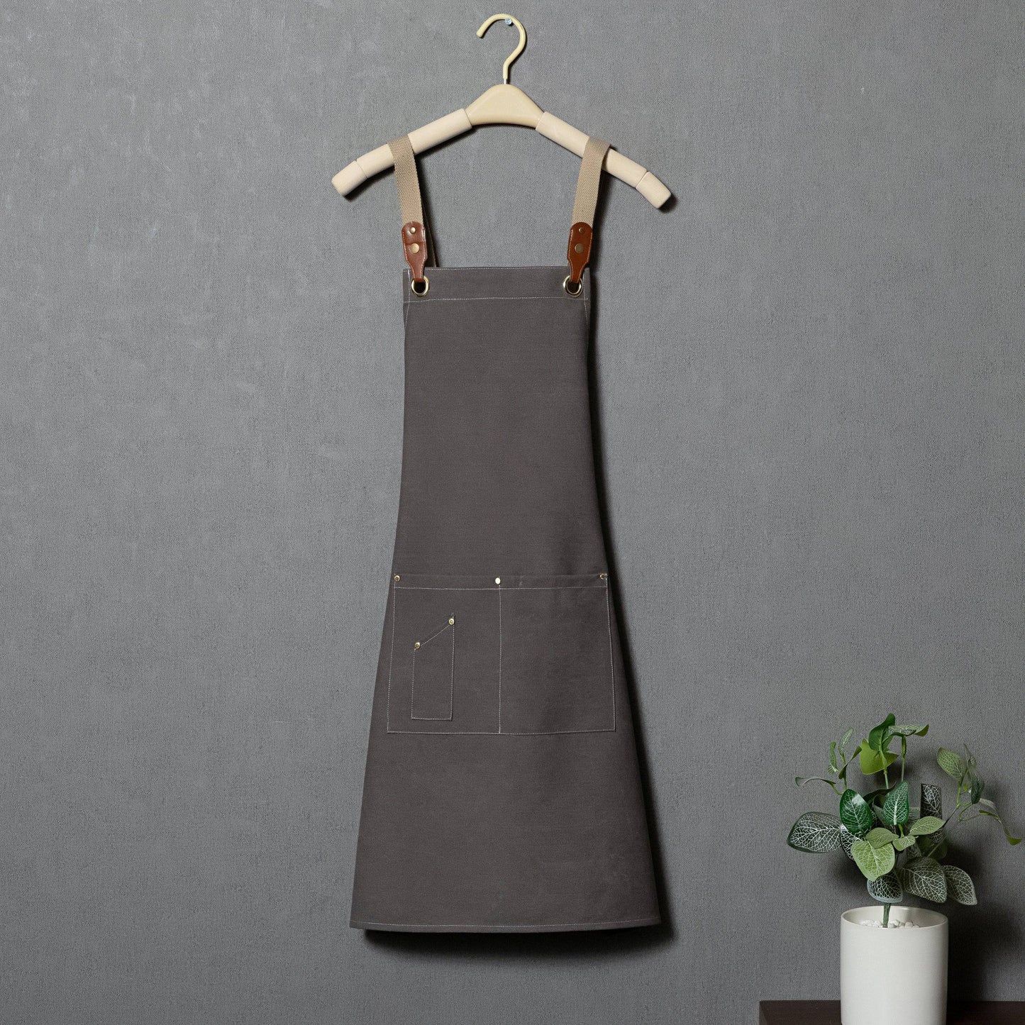 Personalized Canvas Apron for Culinary Experts - MTWORLDKIDS.COM