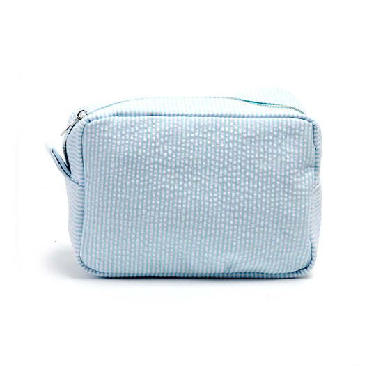 Seersucker Toiletry Bag - MTWORLDKIDS.COM