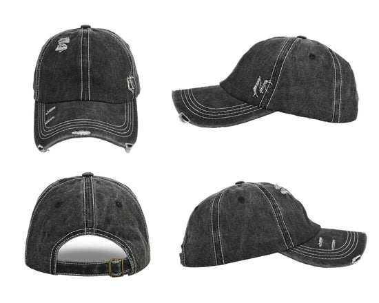 Ripped Cowboy Baseball Cap - MTWORLDKIDS.COM