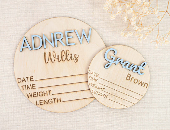 Cherish Precious Moments: Baby Birth Sign Keepsake - MTWORLDKIDS.COM