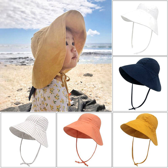 Personalized Sun Hat for Kids Anti-UV Sun Hats - MTWORLDKIDS.COM