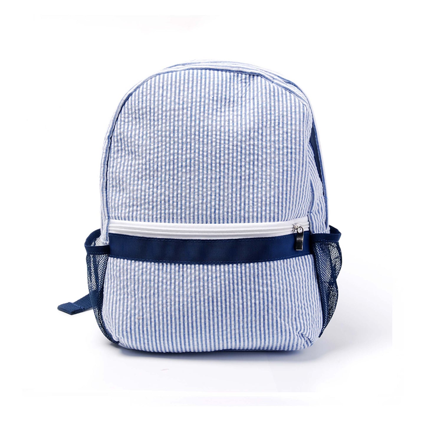 Seersucker Preppy Kids Backpacks - MTWORLDKIDS.COM